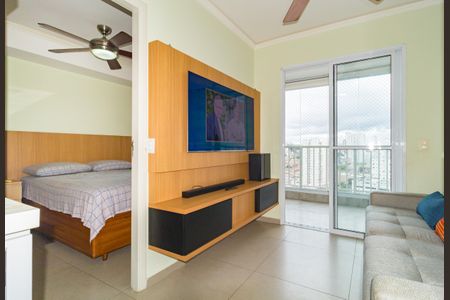 Sala de apartamento à venda com 1 quarto, 34m² em Mooca, São Paulo
