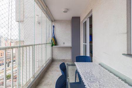 Varanda de apartamento à venda com 1 quarto, 34m² em Mooca, São Paulo