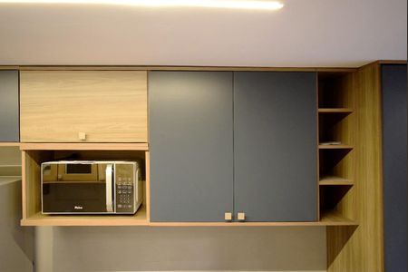 Studio à venda com 30m², 1 quarto e sem vagaCozinha