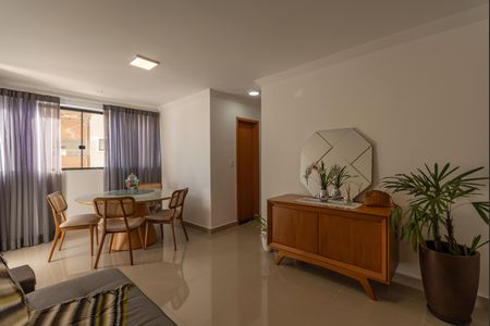 Sala de apartamento para alugar com 2 quartos, 54m² em São Gotardo, Belo Horizonte