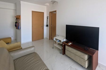 Sala de apartamento para alugar com 3 quartos, 100m² em Gonzaga, Santos