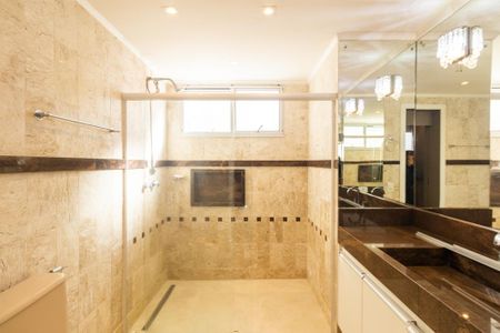 Apartamento para alugar com 220m², 4 quartos e 2 vagasBanheiro da Suíte 3