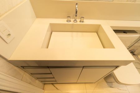 Apartamento para alugar com 220m², 4 quartos e 2 vagasBanheiro da Suíte 1