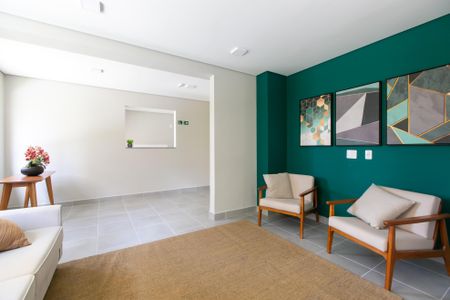 Apartamento para alugar com 32m², 2 quartos e sem vagaÁrea comum - Salão de Festas