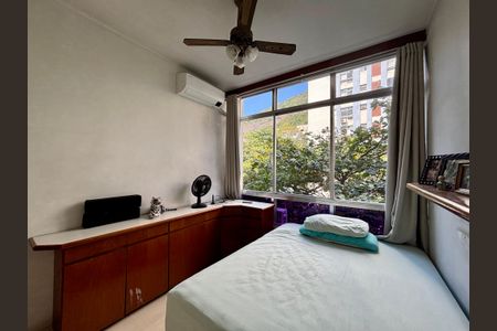 Suíte de apartamento à venda com 3 quartos, 87m² em Humaitá, Rio de Janeiro
