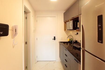 Studio para alugar com 30m², 1 quarto e sem vaga Studio para alugar com 30m², 1 quarto e sem vagaCozinha