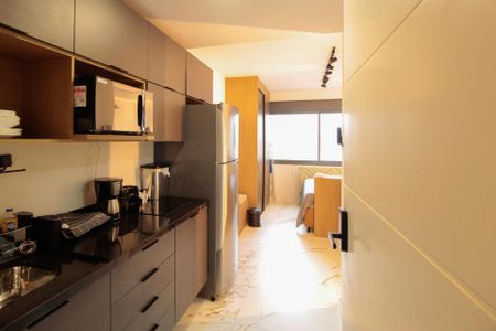 Studio para alugar com 30m², 1 quarto e sem vaga Studio para alugar com 30m², 1 quarto e sem vagaCozinha