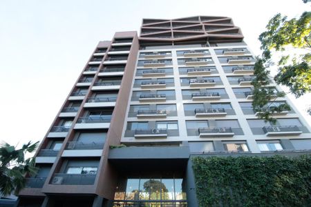 Studio para alugar com 30m², 1 quarto e sem vaga Studio para alugar com 30m², 1 quarto e sem vagaFachada