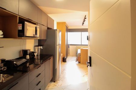 Studio para alugar com 30m², 1 quarto e sem vaga Studio para alugar com 30m², 1 quarto e sem vagaCozinha