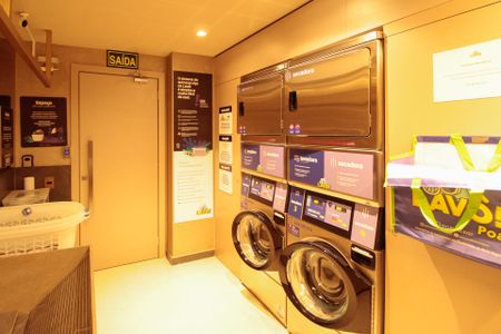 Studio para alugar com 30m², 1 quarto e sem vaga Studio para alugar com 30m², 1 quarto e sem vagaLavanderia