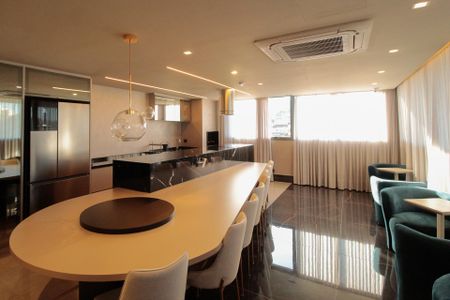 Studio para alugar com 30m², 1 quarto e sem vaga Studio para alugar com 30m², 1 quarto e sem vagaÁrea comum - Salão de festas