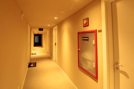 Studio para alugar com 30m², 1 quarto e sem vaga Studio para alugar com 30m², 1 quarto e sem vagaCorredor