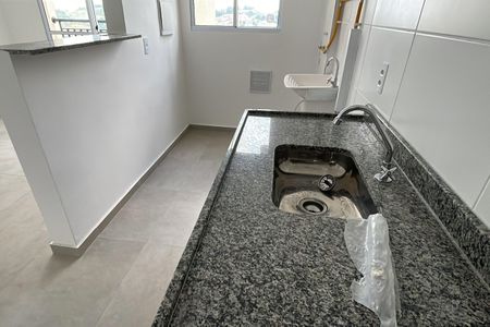 Cozinha de apartamento para alugar com 2 quartos, 49m² em Figueira, Duque de Caxias