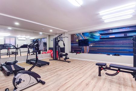 Apartamento à venda com 125m², 3 quartos e 2 vagas Apartamento à venda com 125m², 3 quartos e 2 vagasÁrea comum - Academia
