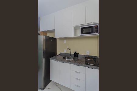 Studio para alugar com 25m², 1 quarto e sem vagaCozinha