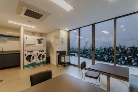 Studio para alugar com 25m², 1 quarto e sem vagaÁrea comum - Lavanderia