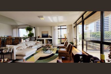 Sala de apartamento para alugar com 4 quartos, 250m² em Real Parque, São Paulo