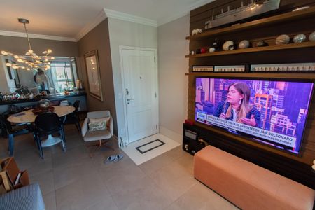 Sala de apartamento à venda com 2 quartos, 108m² em Chácara da Barra, Campinas