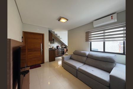 Sala de apartamento à venda com 2 quartos, 110m² em Jardim, Santo André
