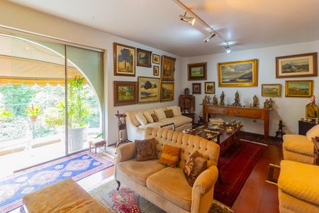 Sala de Estar de apartamento à venda com 4 quartos, 265m² em Santo Amaro, São Paulo