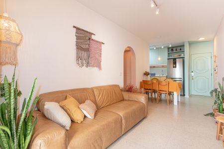 Sala de apartamento para alugar com 1 quarto, 53m² em Indianópolis, São Paulo