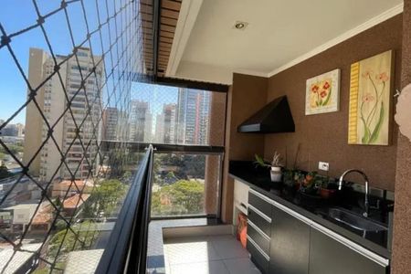 Varanda da Sala de apartamento à venda com 3 quartos, 160m² em Jardim, Santo André