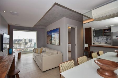 Sala de apartamento à venda com 2 quartos, 65m² em Jardim Vazani, São Paulo