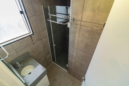 Banheiro Social de kitnet/studio à venda com 1 quarto, 34m² em Mirandópolis, São Paulo