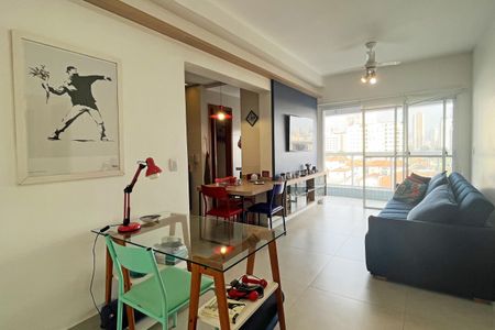 Sala de apartamento para alugar com 1 quarto, 67m² em Boqueirão, Santos