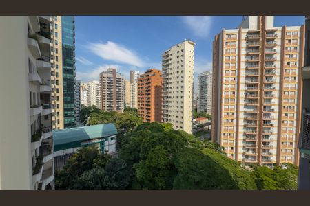 Apartamento para alugar com 27m², 1 quarto e sem vaga Apartamento para alugar com 27m², 1 quarto e sem vagaVista da Sacada da Sala/Cozinha
