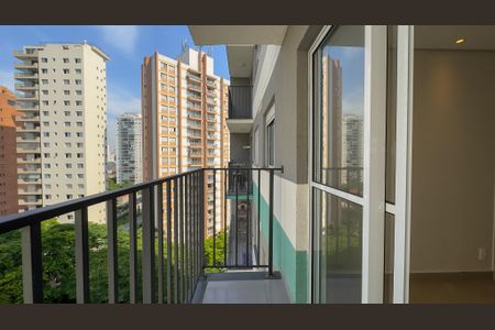 Apartamento para alugar com 27m², 1 quarto e sem vaga Apartamento para alugar com 27m², 1 quarto e sem vagaVista da Sacada da Sala/Cozinha