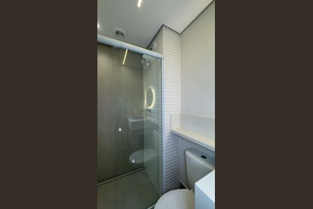 Apartamento para alugar com 27m², 1 quarto e sem vaga Apartamento para alugar com 27m², 1 quarto e sem vagaBanheiro da Suíte