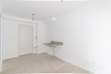 Sala/Cozinha de apartamento à venda com 1 quarto, 30m² em Vila Olímpia, São Paulo