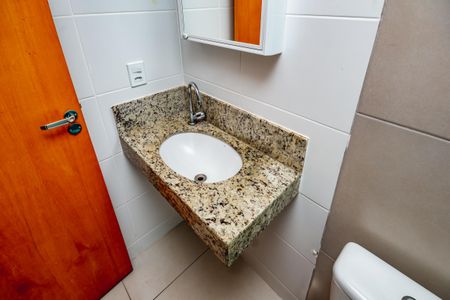 Apartamento à venda com 112m², 3 quartos e 1 vaga Apartamento à venda com 112m², 3 quartos e 1 vagaBanheiro da Suíte