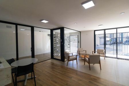 Apartamento à venda com 36m², 1 quarto e 1 vaga Apartamento à venda com 36m², 1 quarto e 1 vagaÁrea comum - Hall de Entrada