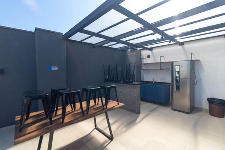 Apartamento à venda com 36m², 1 quarto e 1 vaga Apartamento à venda com 36m², 1 quarto e 1 vagaÁrea comum - Churrasqueira