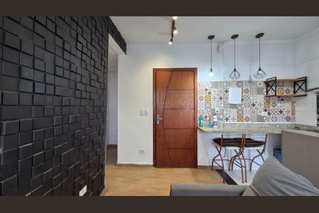 Sala de apartamento para alugar com 1 quarto, 35m² em Vila Vitória, Santo André