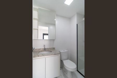 Apartamento para alugar com 24m², 1 quarto e sem vaga Apartamento para alugar com 24m², 1 quarto e sem vagaBanheiro da Suíte