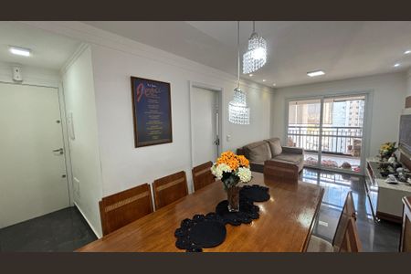 Sala de apartamento à venda com 3 quartos, 88m² em Campestre, Santo André