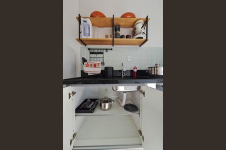 Studio para alugar com 25m², 1 quarto e sem vagaCozinha