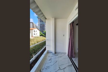 Varanda de kitnet/studio para alugar com 1 quarto, 25m² em Icaraí, Niterói