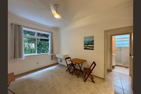 Sala de apartamento à venda com 1 quarto, 47m² em Jardim Botânico, Rio de Janeiro