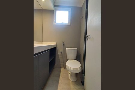 Banheiro da Suíte de apartamento à venda com 3 quartos, 78m² em Vila Gumercindo, São Paulo