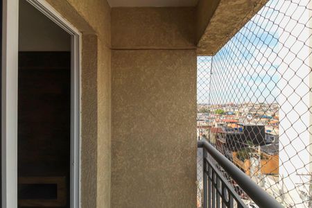 Varanda da Sala de apartamento para alugar com 2 quartos, 40m² em Vila Tolstoi, São Paulo
