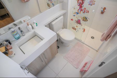 Apartamento à venda com 64m², 2 quartos e 2 vagasBanheiro da Suite