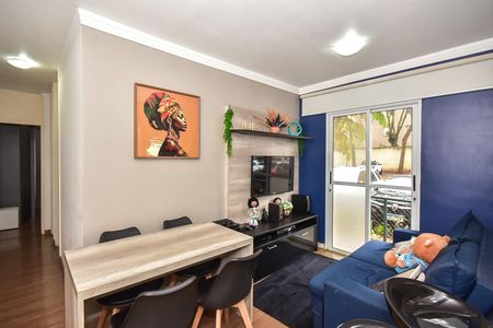 Sala de apartamento à venda com 2 quartos, 48m² em Vila Pirajussara, São Paulo
