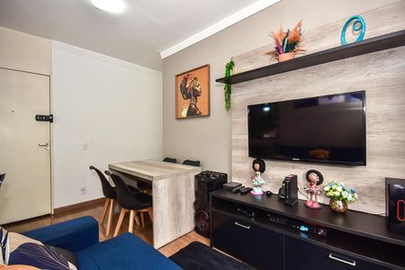 Sala de apartamento à venda com 2 quartos, 48m² em Vila Pirajussara, São Paulo