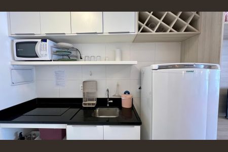 Studio para alugar com 25m², 1 quarto e sem vagaCozinha