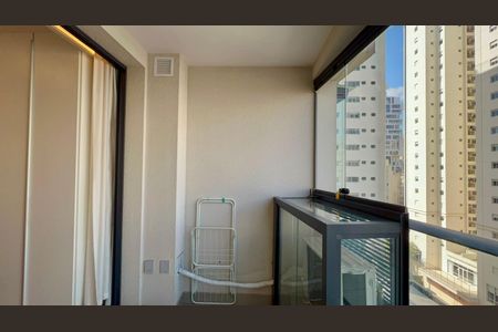 Studio para alugar com 25m², 1 quarto e sem vagaVaranda