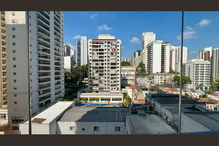 Vista da Varanda de kitnet/studio para alugar com 1 quarto, 25m² em Cerqueira César, São Paulo